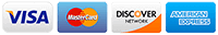 Payment Methods: Credit and Debit Cards, Cash, Checks, and Zelle.